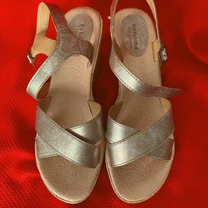 Sonoma  Women's Strappy Cork Wedge Sandals